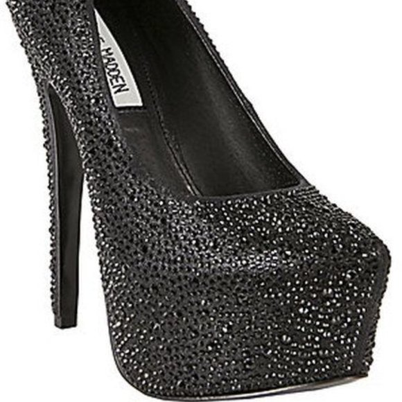 Steve Madden | Deeva Black Crystal Pumps (8.5) - Picture 2 of 6